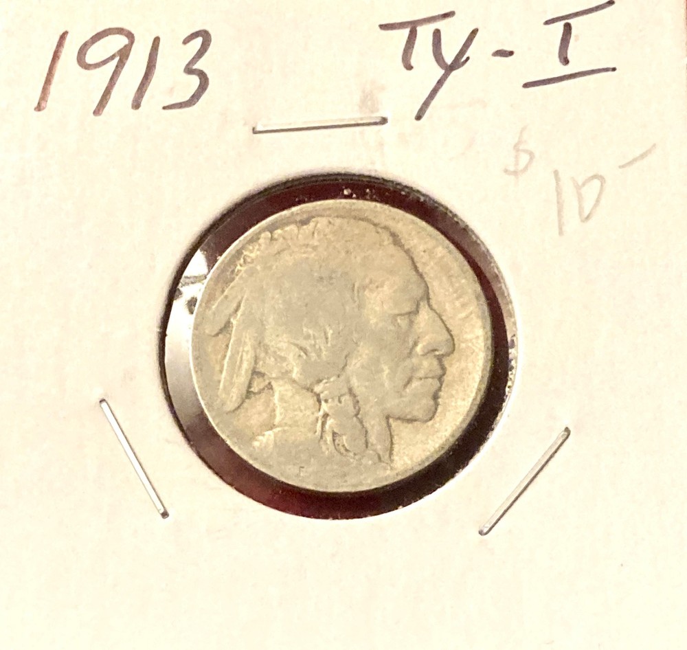 1913 TYPE 1 BUFFALO NICKEL