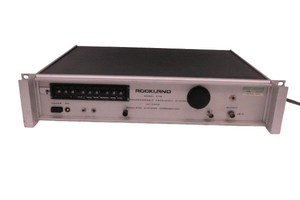 Rockland 5110 Remotely Programmable Frequency Synthesizer Working