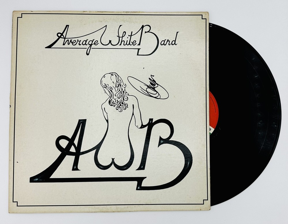 Average White Band Signed AWB Vinyl LP Record Autographed Daryl Hall