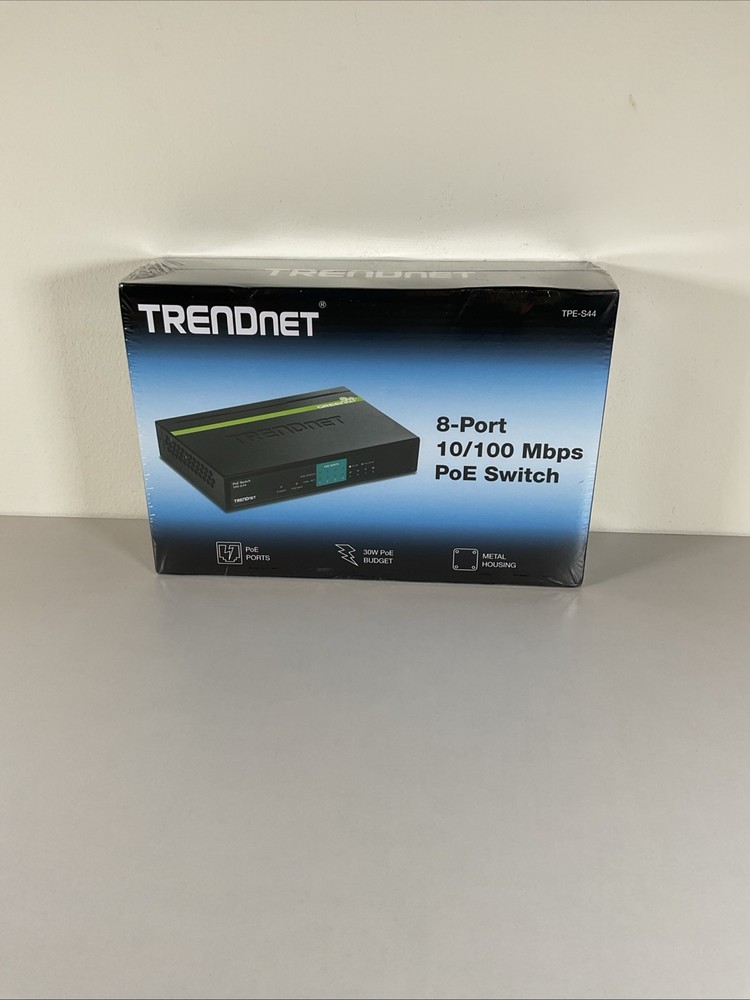 *TRENDnet  (TPES44) 8-Ports External Switch Managed, T10-37