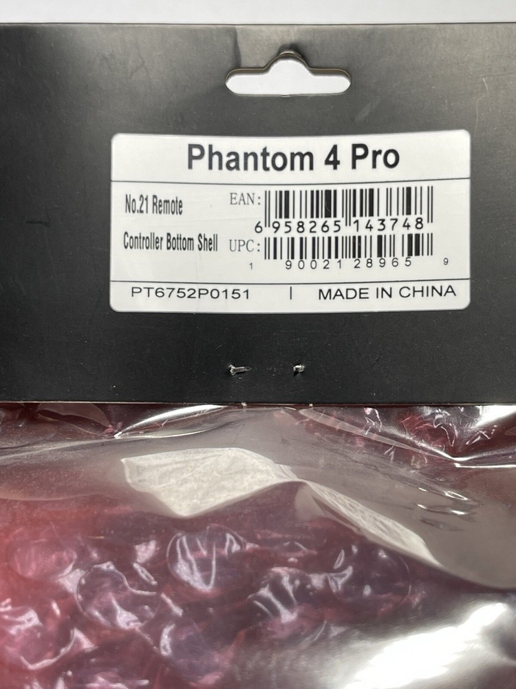 OEM DJI Phantom 4 Pro Remote Controller Bottom Shell - PART 21 ""NEW-SEALED""
