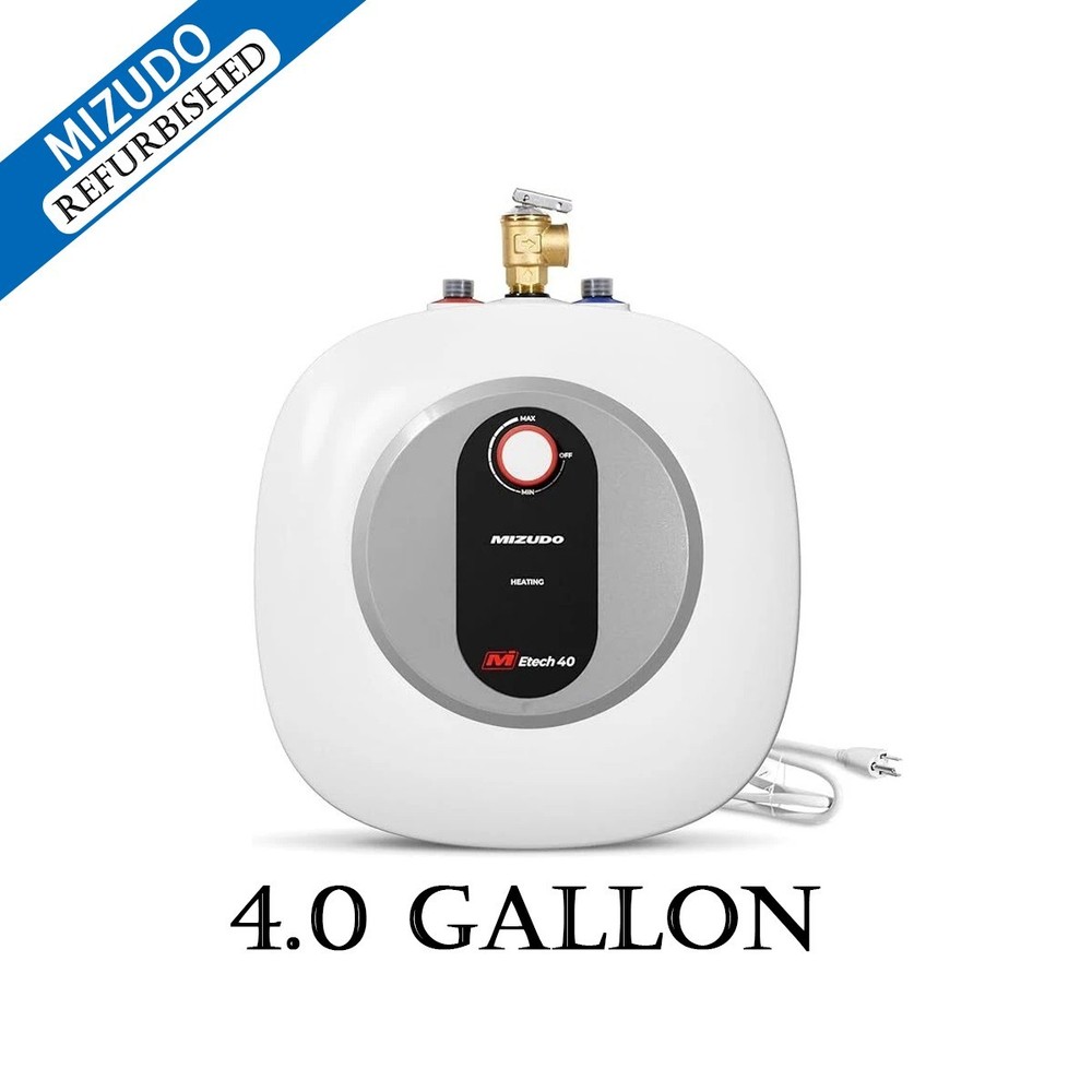 4.0 Gallon Electric Mini Tank Water Heater 1440W Point of Use Hot Water Heater