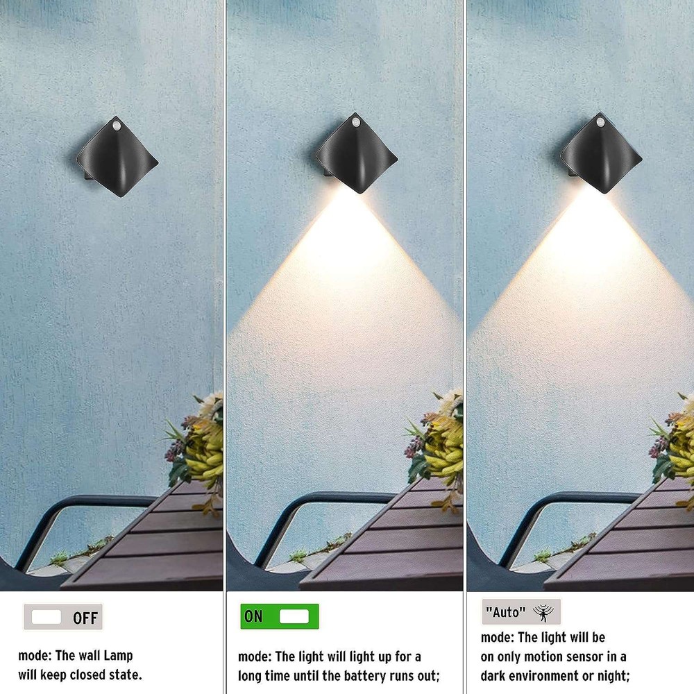 Sensor Wall Sconces, Magnetic LED Wall Lights with Motion Detection, Wall1197