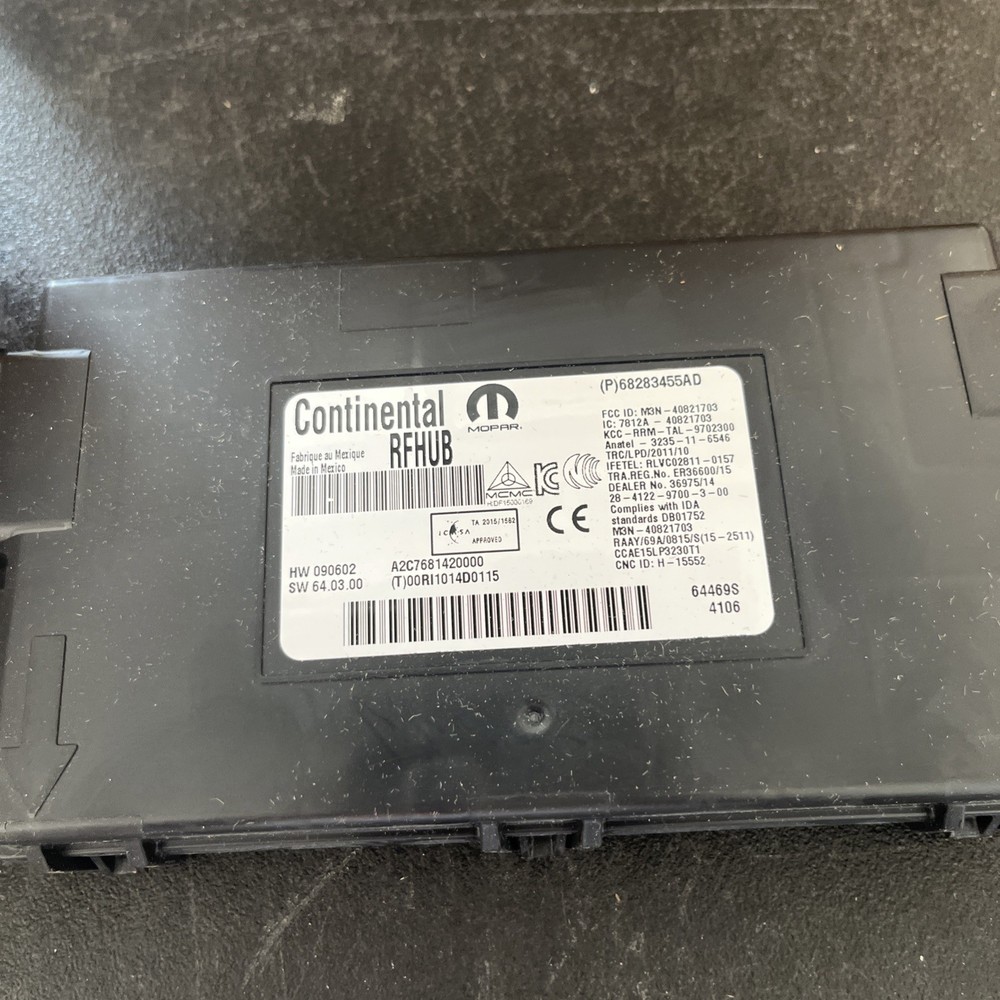 Genuine Mopar Hub Receiver 68283455AD