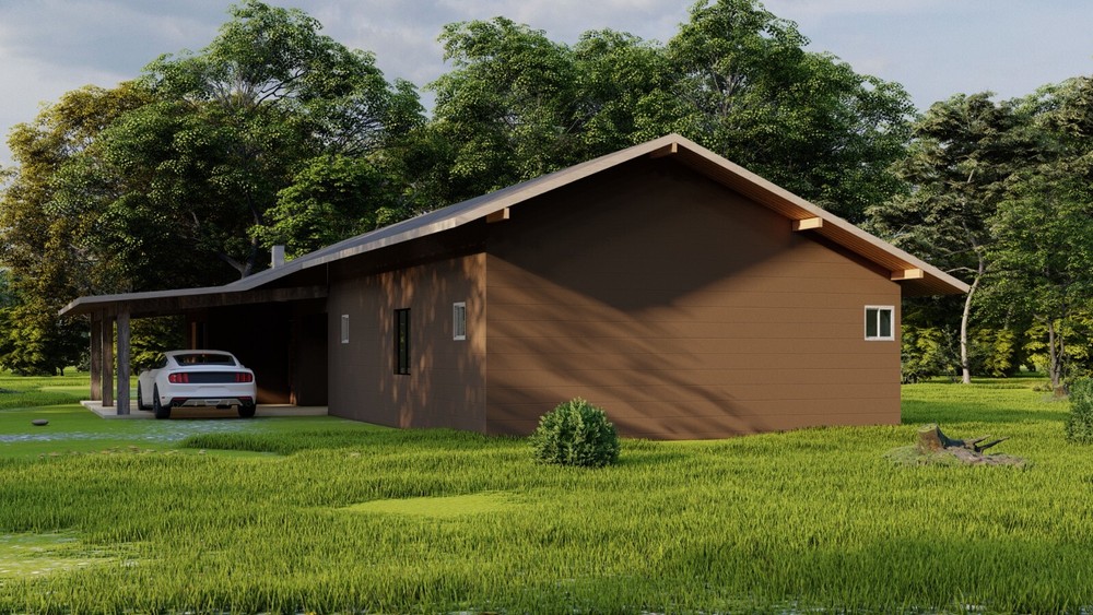 23' x 69 ' Ft House Home Building Plan With AutoCAD File & 3D Visualization