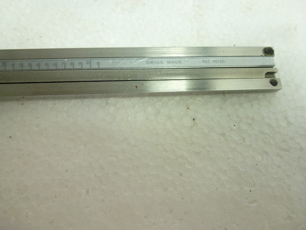 Vintage Brown & Sharp Dial Veneer Caliper w/ Original Box, Instructions