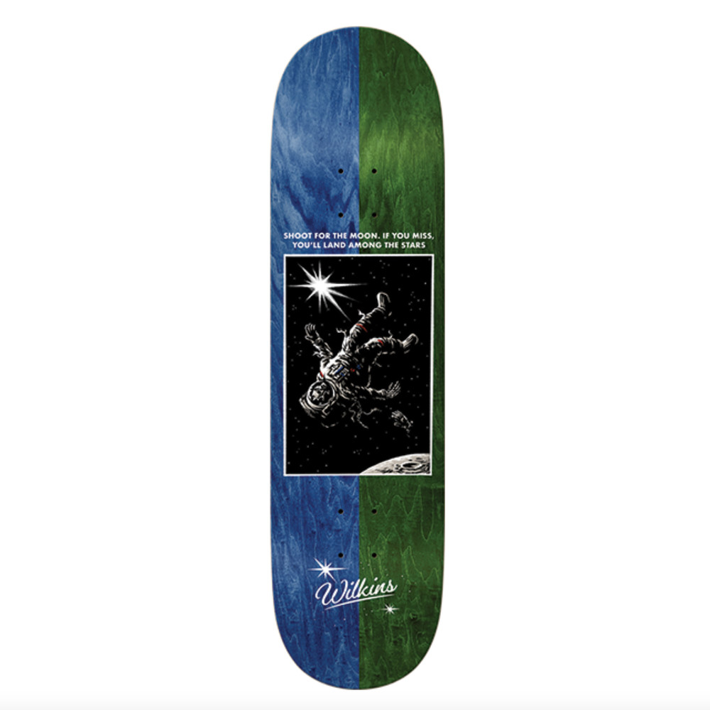 Real Skateboard Deck Wilkins Bright Side 8.62
