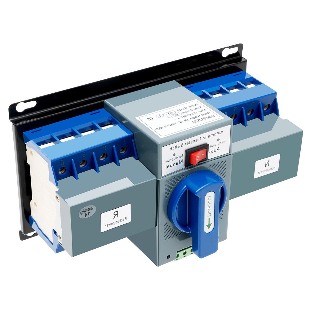 Dual Power Automatic Transfer Switch Generator Changeover Switch CB Level 63A 4P