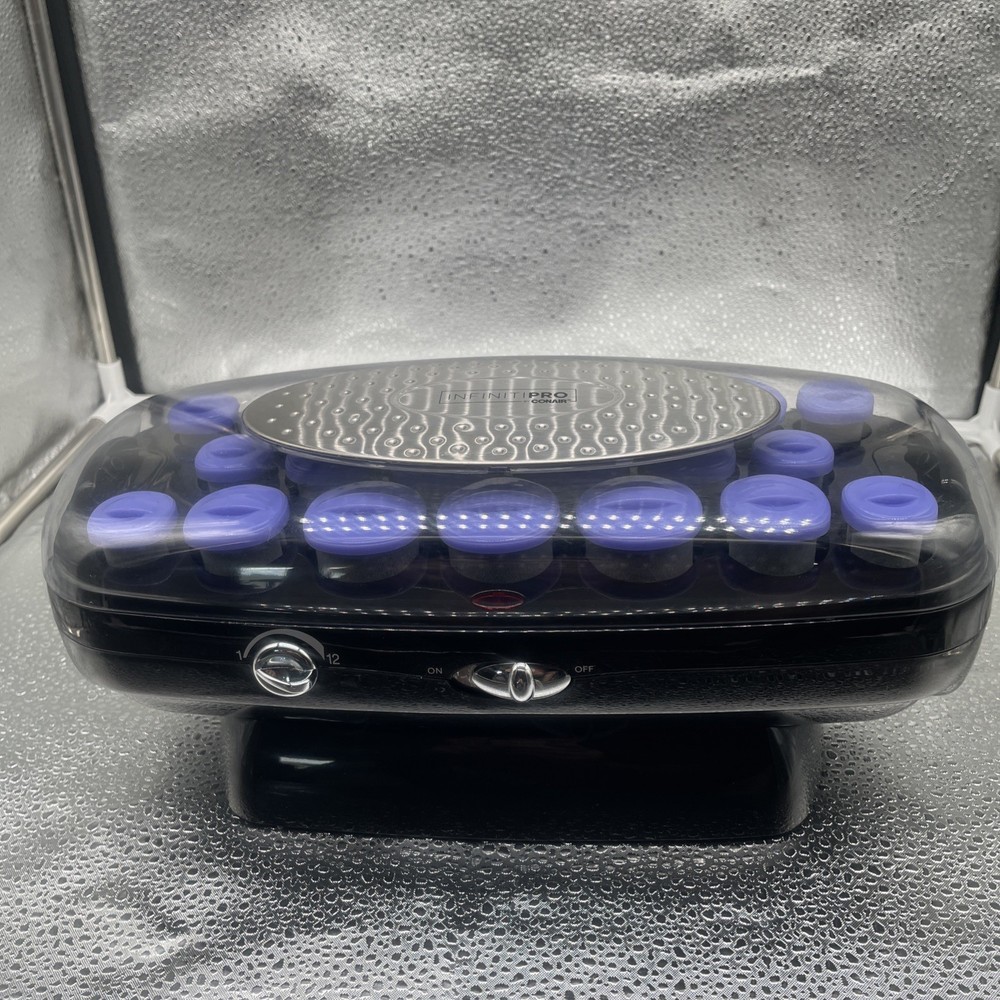 Conair Infinity Pro HS41X Instant Heat Ceramic Flocked Rollers & Clips