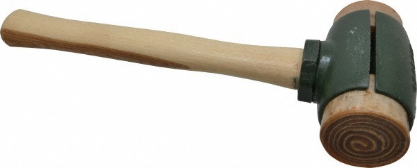 Garland 6-1/2 Lb Head 2-3/4" Face Rawhide Split Head Hammer Wood Handle