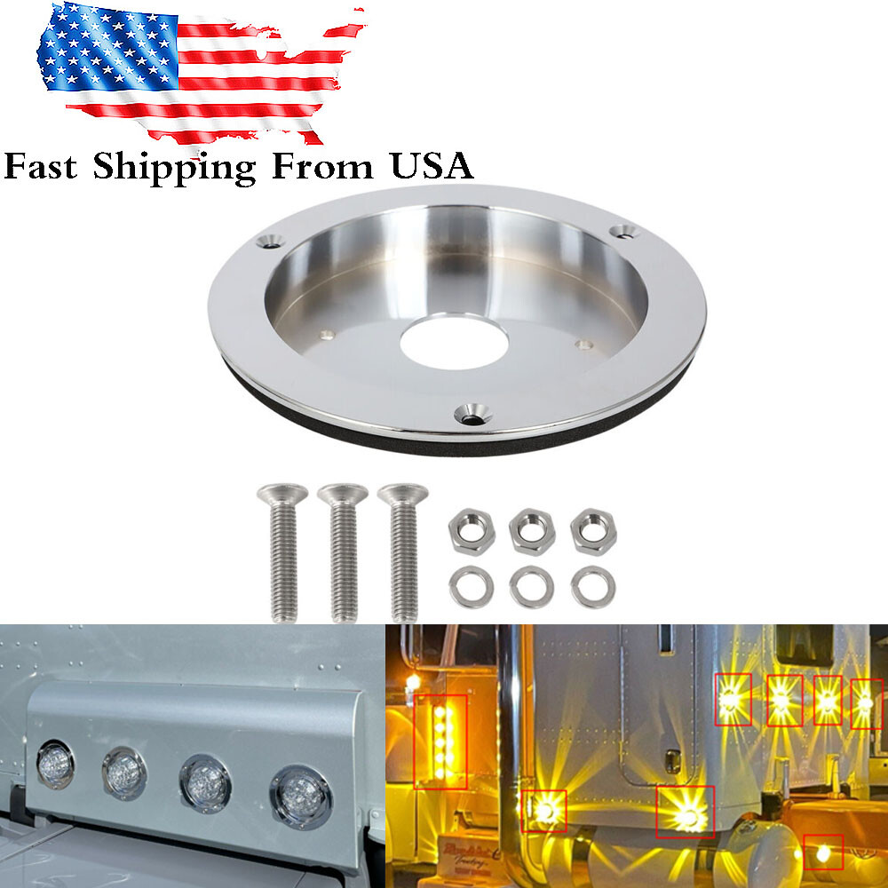 4" Watermelon LED Bunk Adapter Kit Light Conversion Kit W/ Bezel & Adapter Kit
