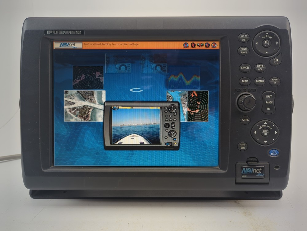Furuno MFD12 NavNet 3D 12.1" Multi-Function Radar FishFinder GPS Chartplotter