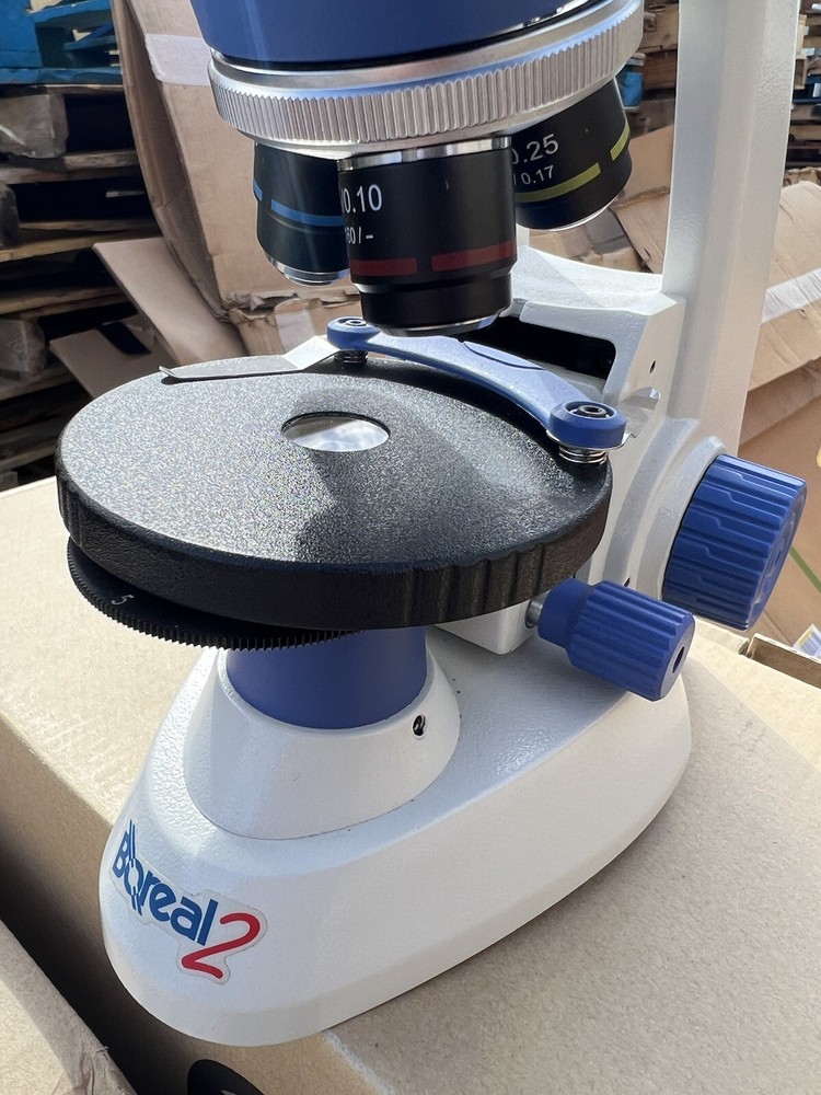 Boreal 2 Compound Microscope Science School Work Laboratory Students TESTED