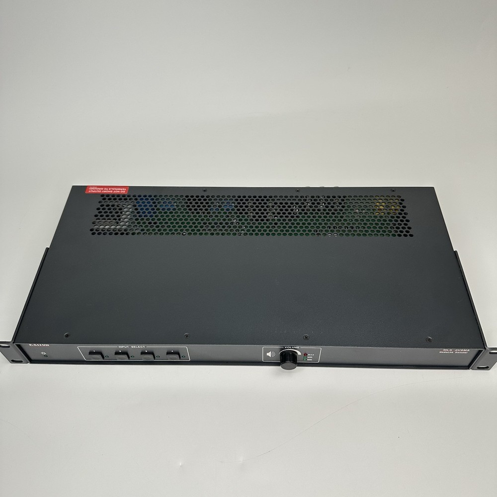 Extron MLS 304MA Multi-Format Switcher with 24W Mono Amplifier – 4 Inputs