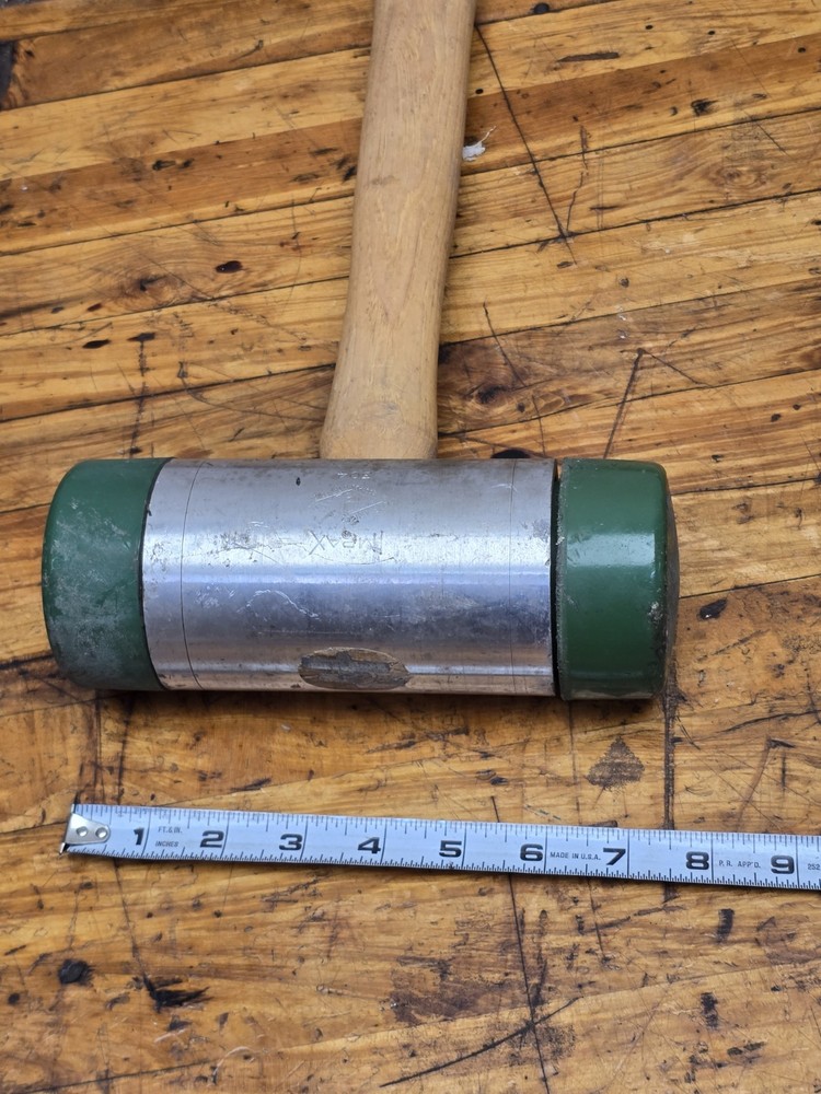 Large NUPLA Impax 304 Dead Blow Hammer