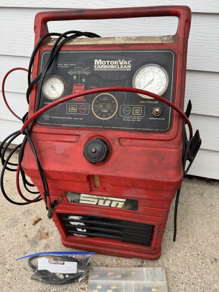 Snap-On Sun Motorvac Carbon Cleaner System Model EEFS 100C