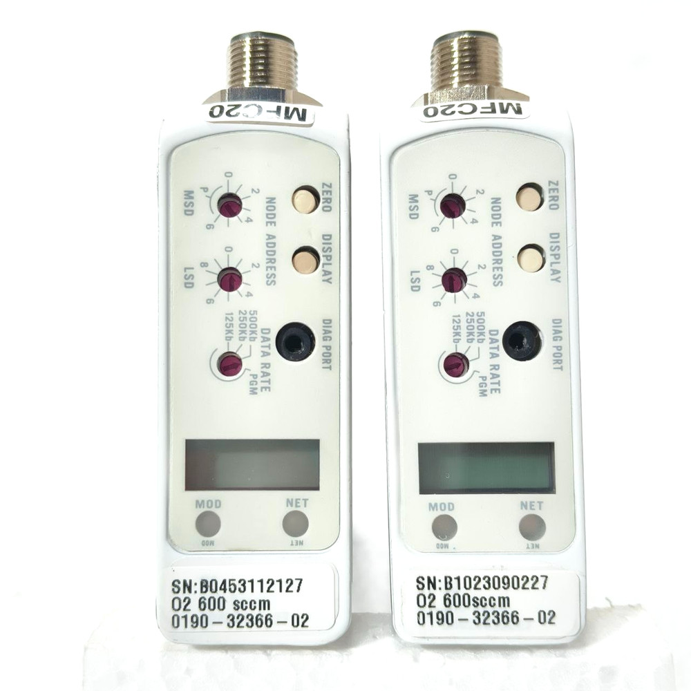 BROOKS GF125C MASS FLOW CONTROLLER O2 600SCCM