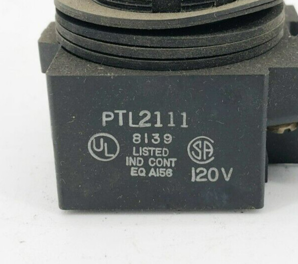 New Micro Switch PTL2111 Indicator Light Module 120V - No Bulb