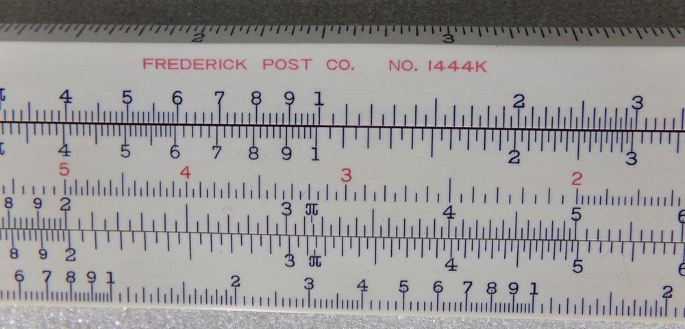 Post 1444K Slide Rule Japan