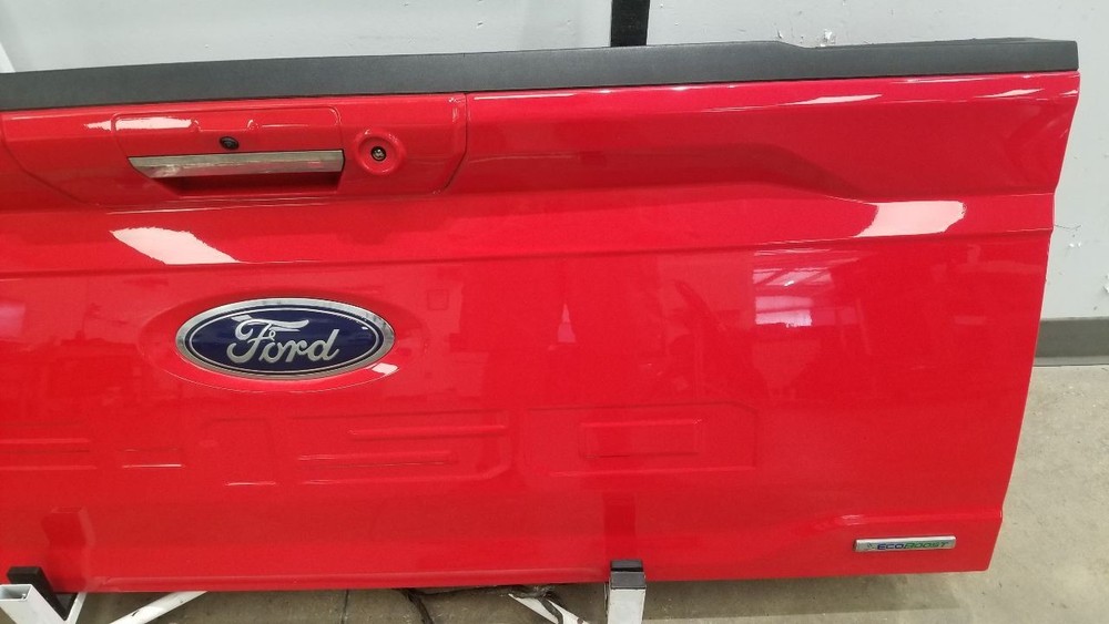 21 FORD F150 XLT TAILGATE ASSEMBLY RED WITHOUT STEP OPTION