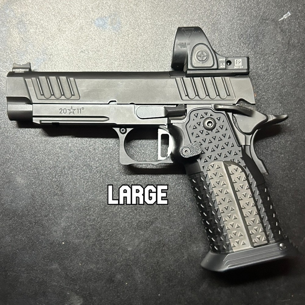 Magazine release button for 2011 and double stack 1911