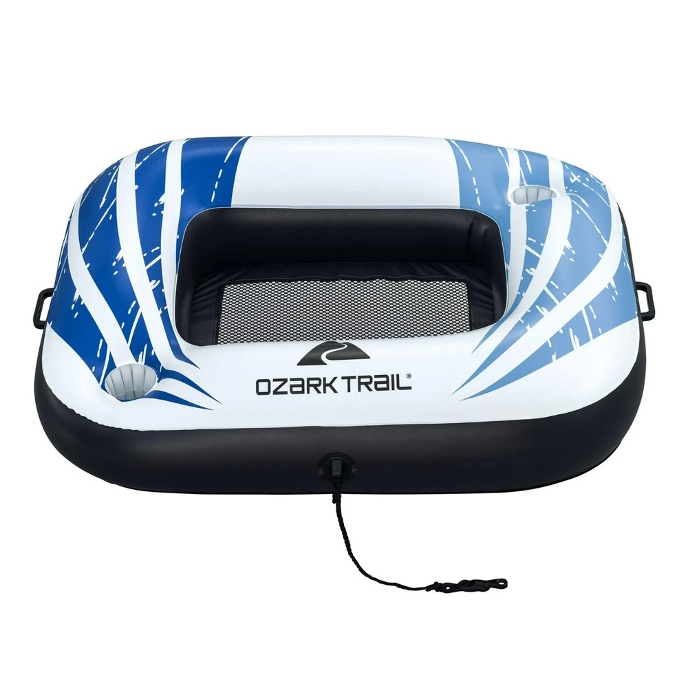 Ozark Trail Cooler Float, Blue & White