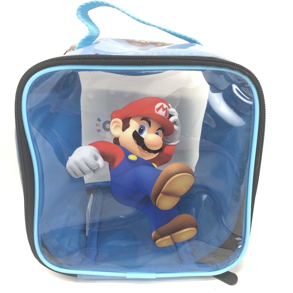 Super Mario Bros. Nintendo Amiibo Figures Carry Cube Case