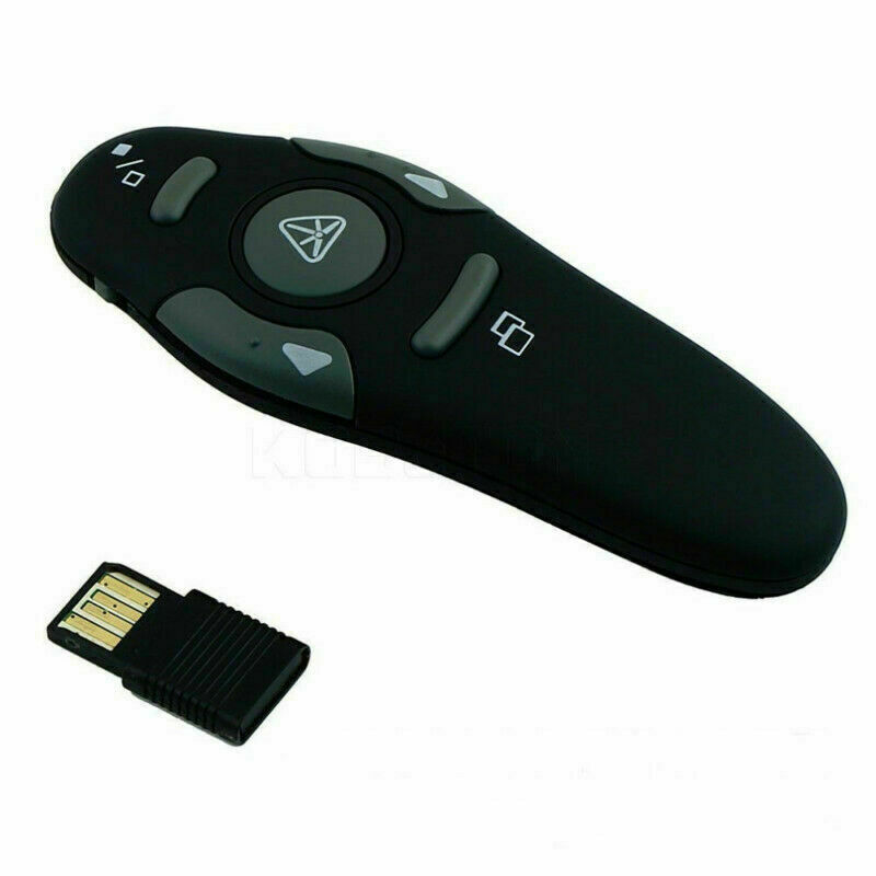 USB Powerpoint Clicker Wireless Remote Control PPT Presenter Pointer Pen NLK