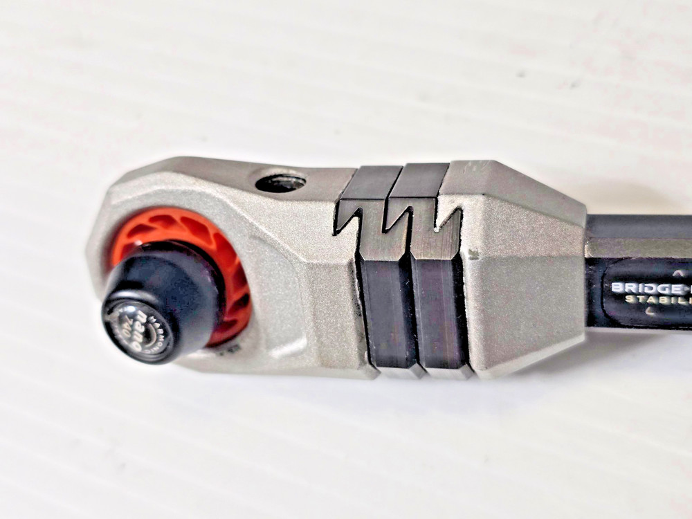 Mathews Bridge-Lock Stabilizer - 12" BLACK/SILVER