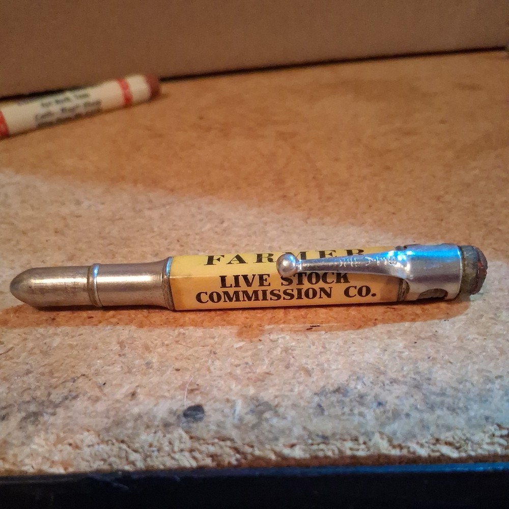 1950's John Deere Advertising Bullet Pencil hall implement co.