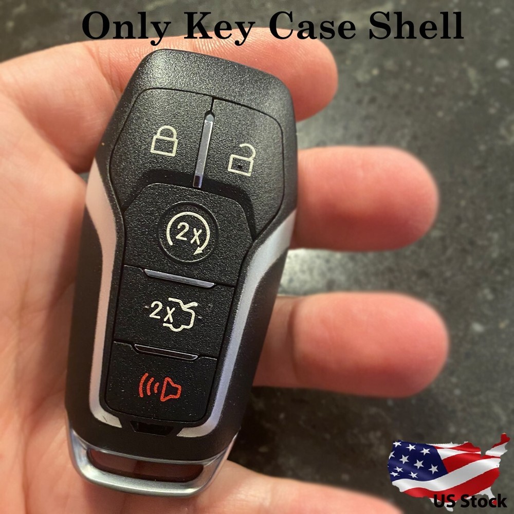 Replacement For 2015 2016 2017  Ford Mustang Remote Key Fob Shell Case Pad