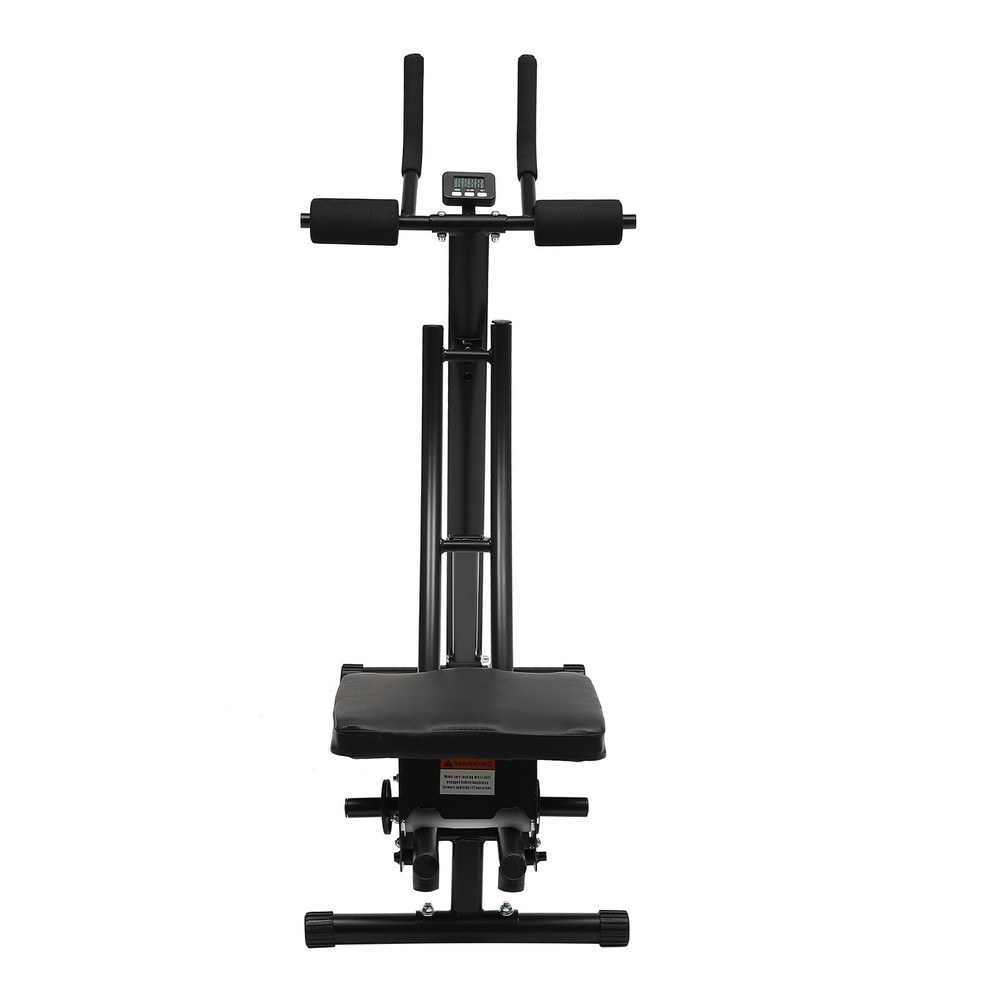 Ab Workout Crunch Machine Coaster Abdominal Ab Trainer Sit Up Bench LED Display