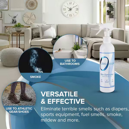 ZERO ODOR 8 oz. Multi-Purpose Odor Eliminator Spray