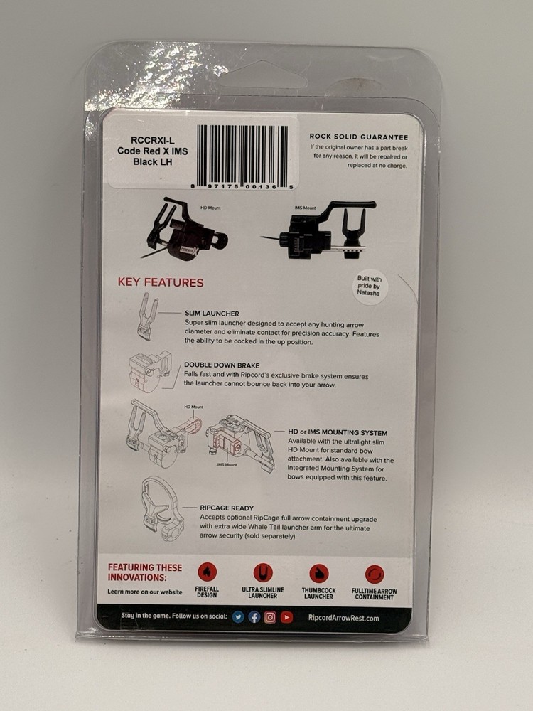 Ripcord Code Red IMS LH