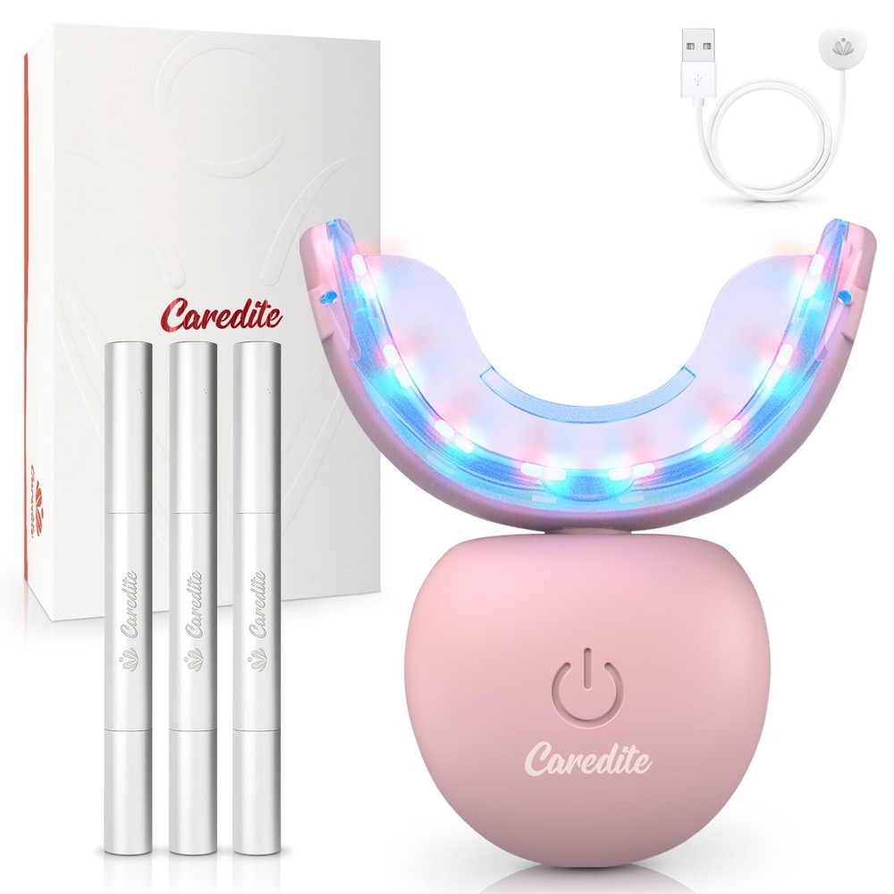 Teeth whitening GEL kit with LED light