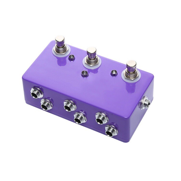 Handmade Looper-Guitar 3Loop Pedal switch Board-True Bypass Channel Selection!