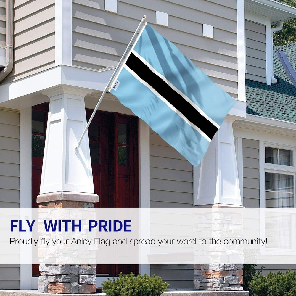 Anley Fly Breeze 3x5 Feet Botswana Flags - Botswanan Flags Polyester