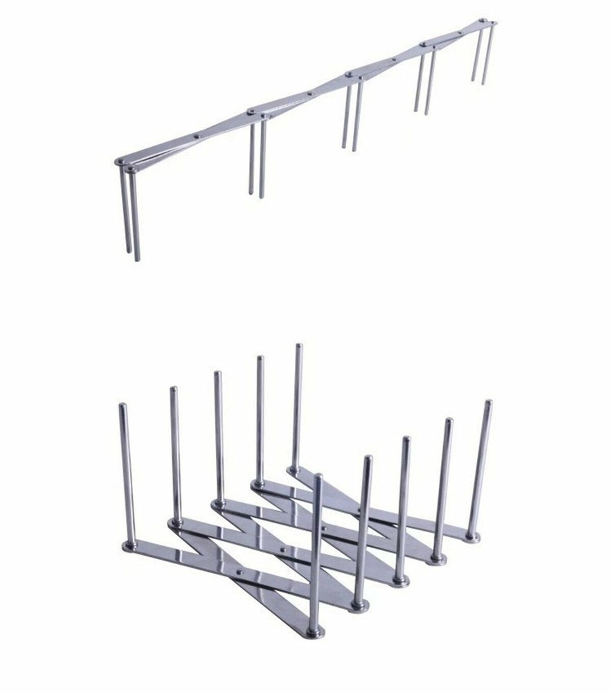 For SOUS VIDE Slow Cooker Cooking Telescopic Multi Function Storage Rack Divider