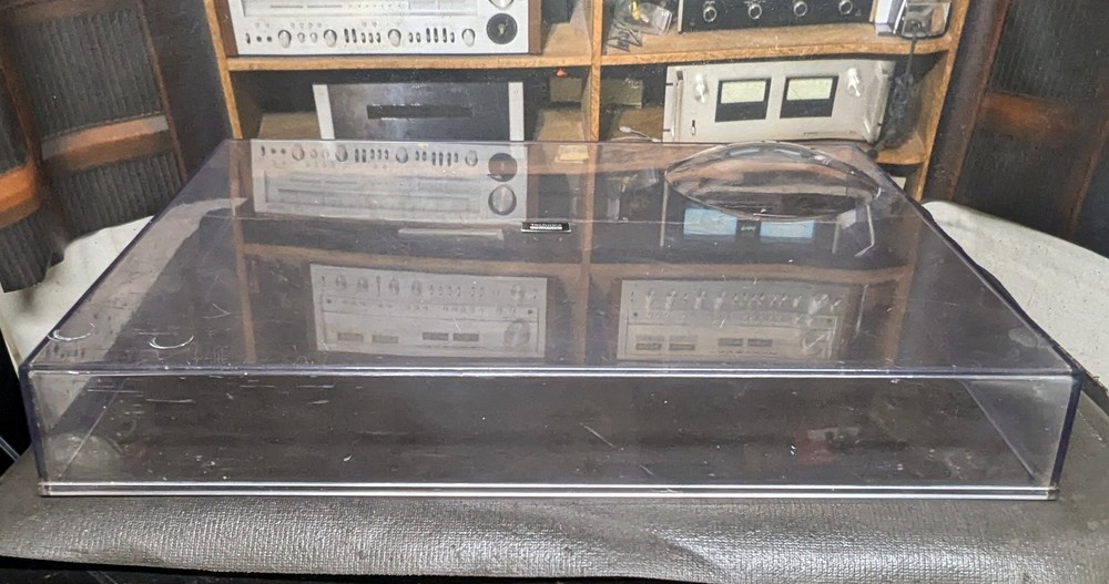 Dustcover from Technics SL-1200 Mk2 turntable