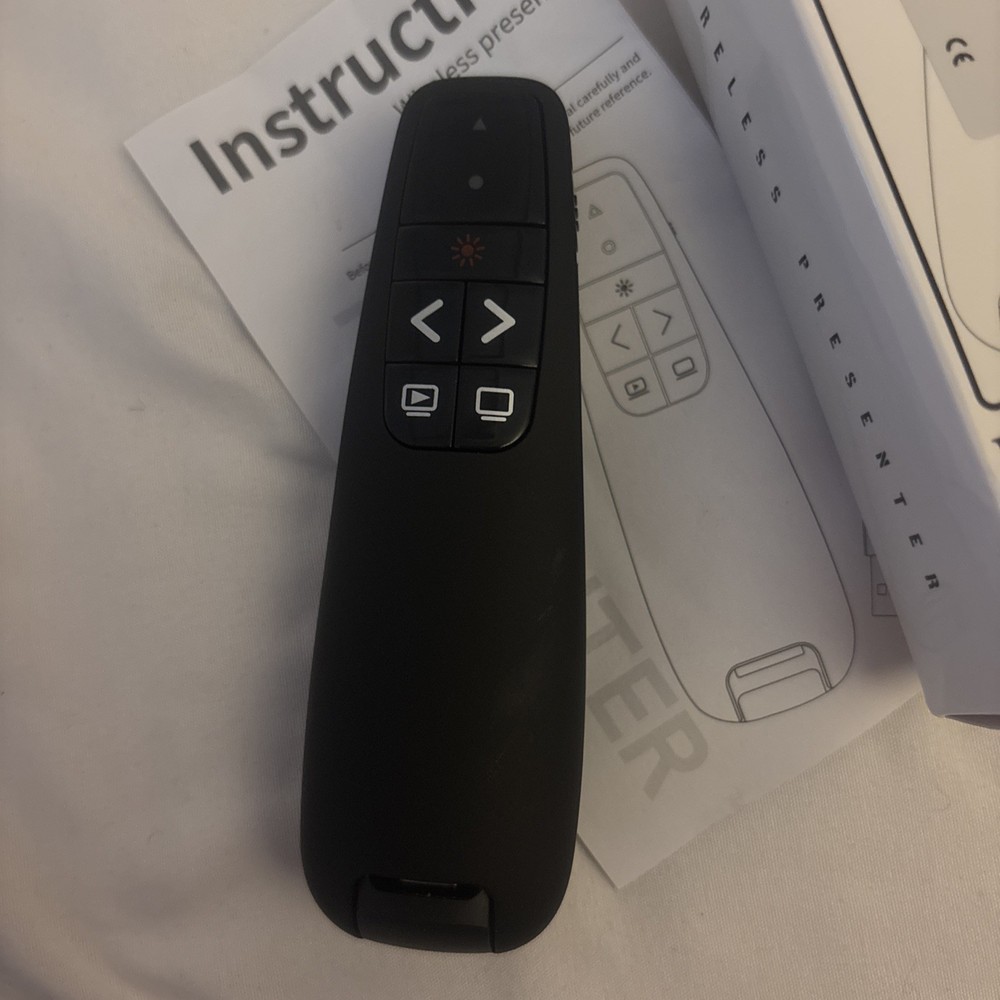 Power point Presentation Remote Control Wireless USB PPT Presenter Laser Pointer