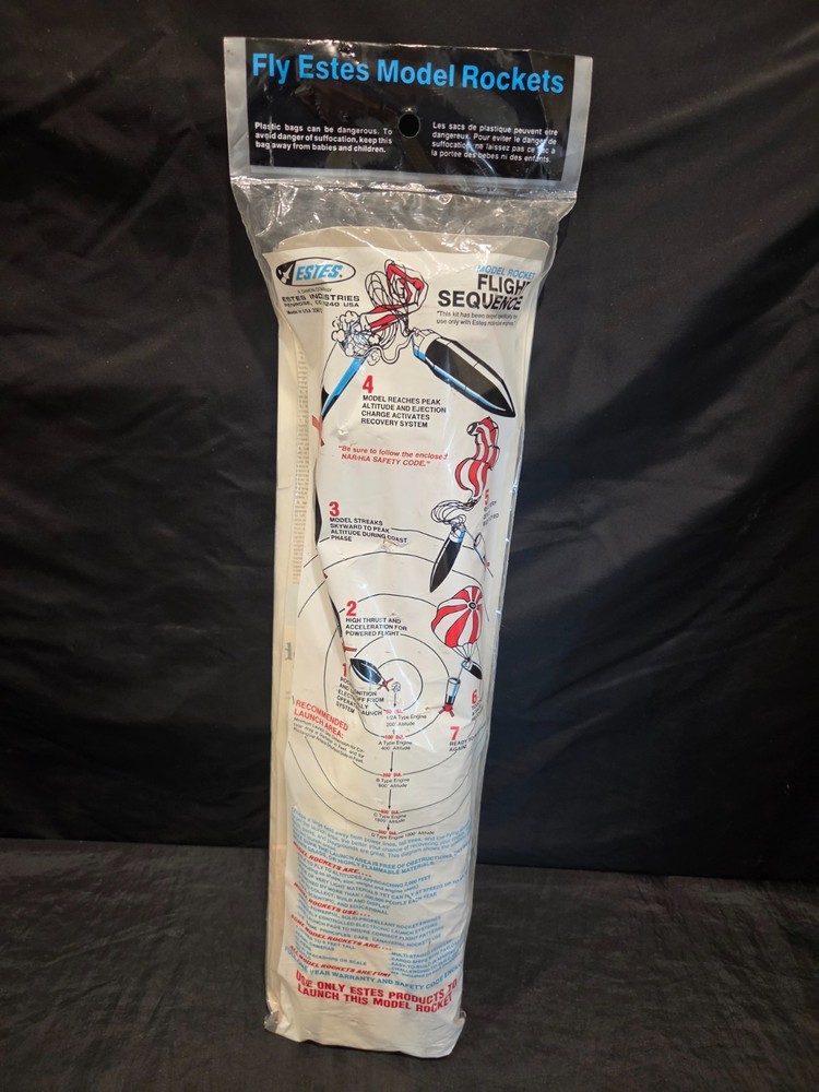 Estes Pathfinder Flying Model Rocket Skill Level 3 EST 1997
