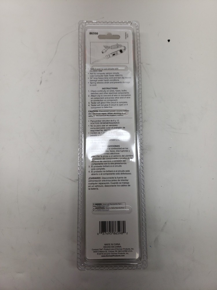 Dorman 86598 Continuity Tester
