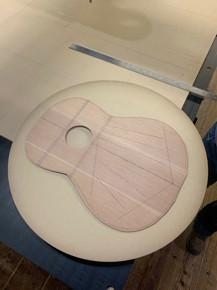 Custom Ukulele Building Radius Dish / Disc Luthier Tools
