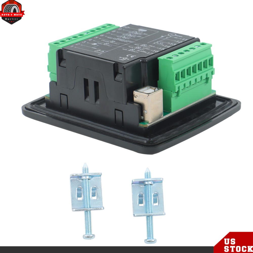 DC30D Genset Controller Generator AUTO Start Module AMF With 8-inch backlit LCD