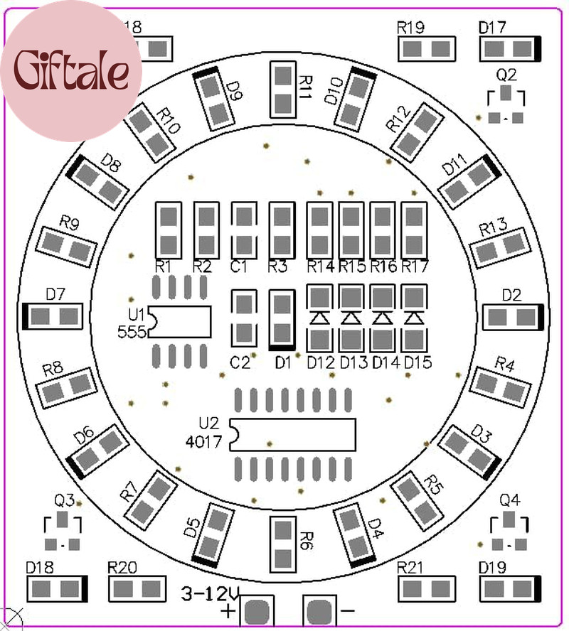 Soldering Practice Kit DIY Electronics Learning Board