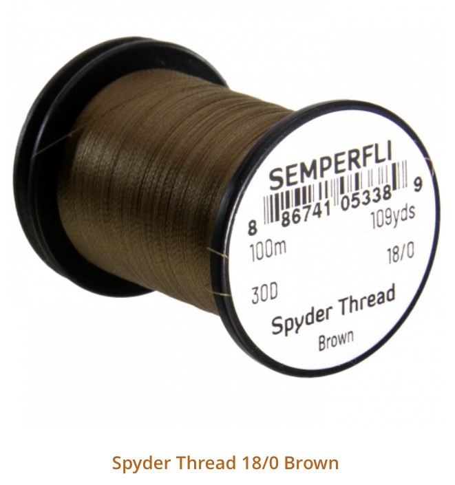 SemperFli Spyder Thread 18/0 Fly Tying Thread