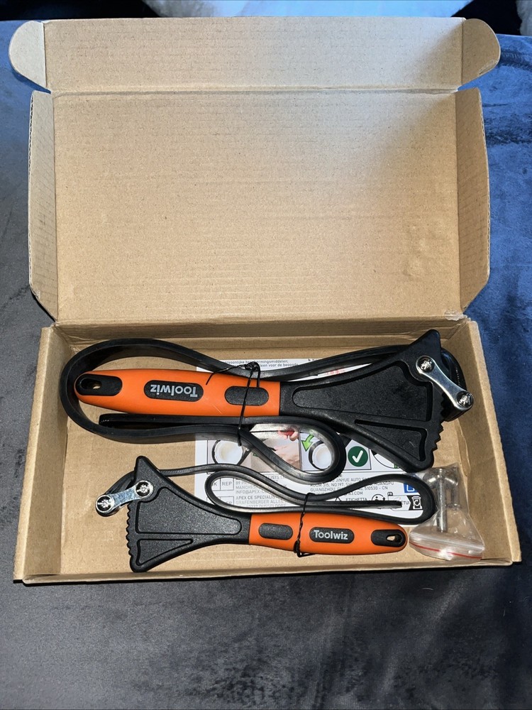 2 Rubber Strap Wrench Set - Toolwiz