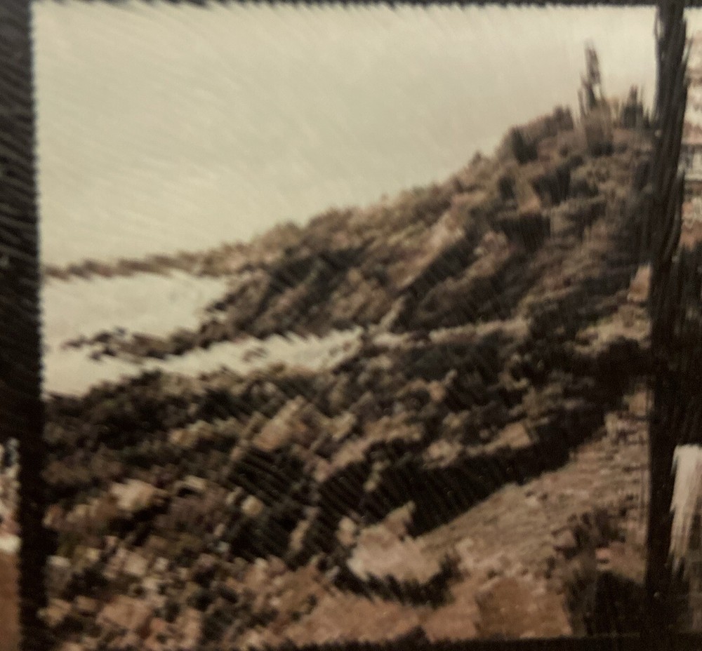 Exit 82 Art Ogunquit Maine Collage Glass Cutting Board with Box