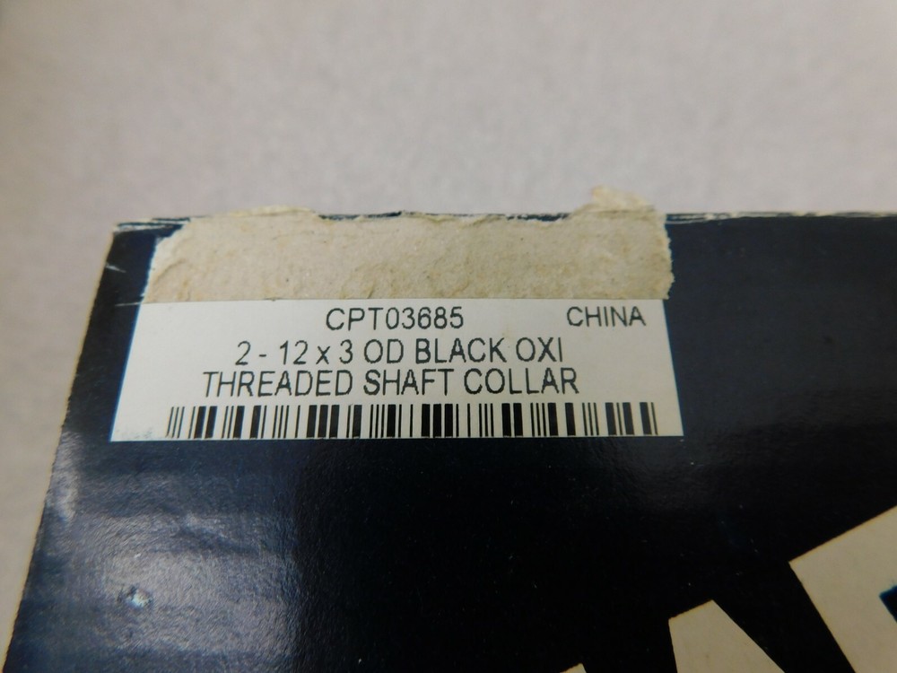 Pro-Grade Threaded Shaft Collars 5 Pack One Piece Threaded CPT03685