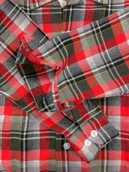 BOTANY Check shirt Red